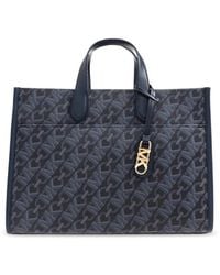 Michael Kors - All-Over Logo Print Tote Bag - Lyst