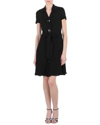 Moschino - Ladies Short-Sleeved Mini Shirt Dress - Lyst