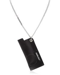 Ambush - Er Leather Lighter Case Necklace - Lyst