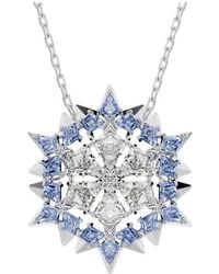 Swarovski - Magic Snowflake Pendant And Brooch - Lyst