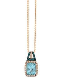 Le Vian - Ladies Sea Aquamarine Necklaces Set - Lyst