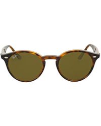 Ray-Ban - Brown Classic B-15 Round Sunglasses Rb2180 710/73 - Lyst