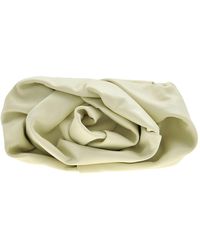 Burberry - Faux Flower Detailing Clutch Bag - Lyst