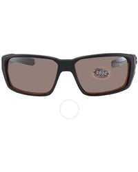 Costa Del Mar - Fantail Pro Copper Silver Mirror Polarized Glass Sunglasses 6s9079 907903 60 - Lyst