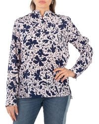 Stella McCartney - Silk Forest Floral Print Shirt - Lyst