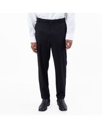 Balmain - Tailored Trousers With Satin Side Stripes, Brand Size 50 (Waist - Lyst