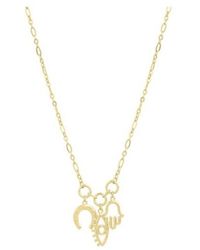 Tresorra - 14K Lucky Charms Necklace - Lyst