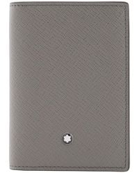 Montblanc - Sartorial 4Cc Leather Card Holder - Lyst