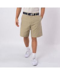 Burberry - Twill Weave Bermuda Cotton Shorts - Lyst