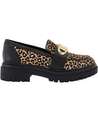 Michael Kors - Leopard Print Parker Loafers, Brand Us - Lyst