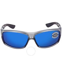Costa Del Mar - Saltbreak Blue Mirror Polarized Glass Sunglasses Bk 18 Obmglp 65 - Lyst