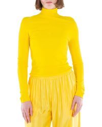 Acne Studios - Turtleneck Long Sleeve Top - Lyst