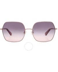 Kate Spade - Grey Fuschia Butterfly Sunglasses Eloy/f/s 035j/ff 59 - Lyst