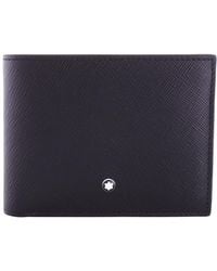Montblanc - Sartorial Leather 6Cc Wallet - Lyst