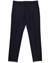 Ami Paris - Bleu Nuit Cigarette Pants - Lyst