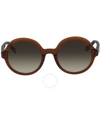 Ferragamo - Round Sunglasses Sf978s 210 52 - Lyst