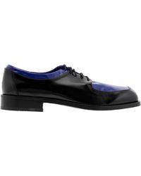 Ferragamo - Dinamic Leather Lace-Up Derby Shoes - Lyst