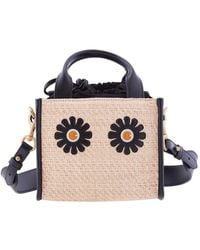 Inoui Edition - Woven Daisy Mini Tote Bag - Lyst