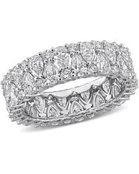 Created Forever - 3 4/5Ct Tw Round And Pear Shape Lab-Grown Diamond Ring - Lyst