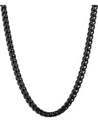 Robert Alton - Stainless Steel Ip Finish Franco Link 24" Chain - Lyst