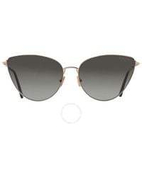 Tom Ford - Anais Smoke Gradient Cat Eye Sunglasses - Lyst