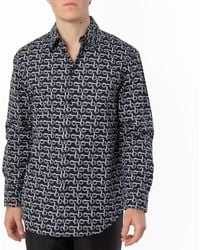 Burberry - B-Line Printed Oversize Cotton Shirt - Lyst