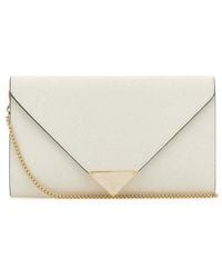 Prada - Ivory Leather Mini Crossbody Bag Talco N Borse A Tracolla - Lyst