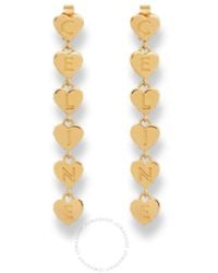 Celine - Cur Heart Earrings - Lyst