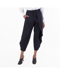 Ferragamo - Mix Mohair Trousers, Brand Size 40 Us - Lyst