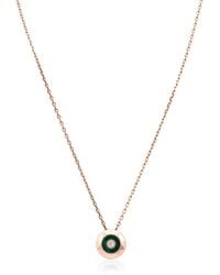Picasso and Co - Ladies 18K Rose 0.032 Ct Round Cut Diamond Pendant - Lyst