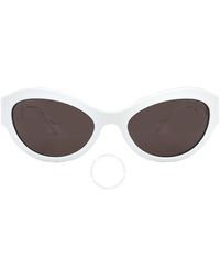 Michael Kors - Burano Brown Oval Sunglasses Mk2198 310073 59 - Lyst