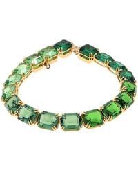 Swarovski - Millenia Tennis Octagon Cut Bracelet, Size Medium - Lyst