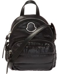Moncler Backpack Style Cross Body Bag - Black