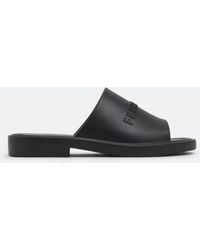 Ferragamo - Giuneva Logo Embossed Slides - Lyst