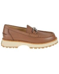 Fendi - O'Lock Slip-On Leather Loafers, Brand Size 7 (Us - Lyst