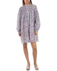 Isabel Marant - Danael Smocked Dress - Lyst