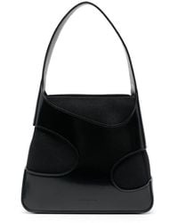Ferragamo - Cut-Out Calf Leather Shoulder Bag - Lyst
