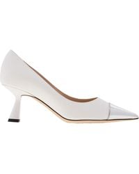 Jimmy Choo - Rene 65 Leather Pumps, Brand Size 34 Us - Lyst