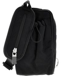 Burberry - Check-Jacquard Zipped Mobile Phone Bag - Lyst