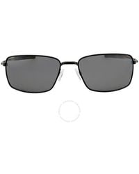 Oakley - Square Wire Polarized Rectangular Sunglasses Oo4075 407504 60 - Lyst