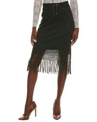 Brunello Cucinelli - Silk Blend Pencil Skirt, Size X-Large - Lyst