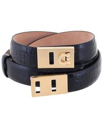 Ferragamo - Adjustable Hug Belt, Cm - Lyst