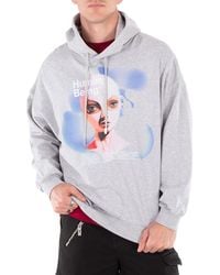 Gcds - Human Being Printed Cotton Hoodie - Lyst