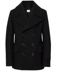 Burberry - Westleigh Wool-Blend Pea Coat, Brand Size 44 Us - Lyst