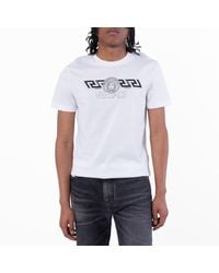 Versace - Greca Medusa Logo T-Shirt - Lyst