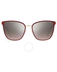 Carolina Herrera - Brown Shaded Square Sunglasses Ch 0030/s 0noa/nq 56 - Lyst