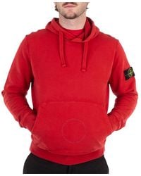 Stone Island - Compass Logo Patch Popover Hoodie - Lyst