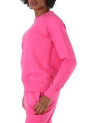 Canada Goose - Pink Muskoka Crewneck Cotton Sweatshirt - Lyst