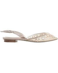Rene Caovilla - Cinderella Slingback Flats, Brand Size 36.5 Us - Lyst