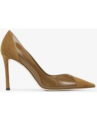 Jimmy Choo - Cass 95 Pointed-Toe Pumps, Brand Size 35 Us - Lyst